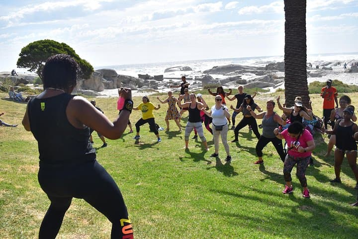 Cardio Fitness Workout with a Changemaker in Langa, Cape Town photo 3