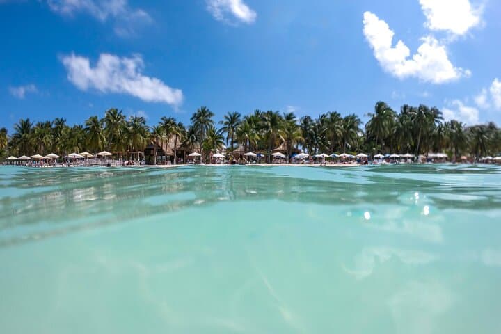 Sunset Yacht & Snorkel to Isla Mujeres with Beach Club Access photo 3