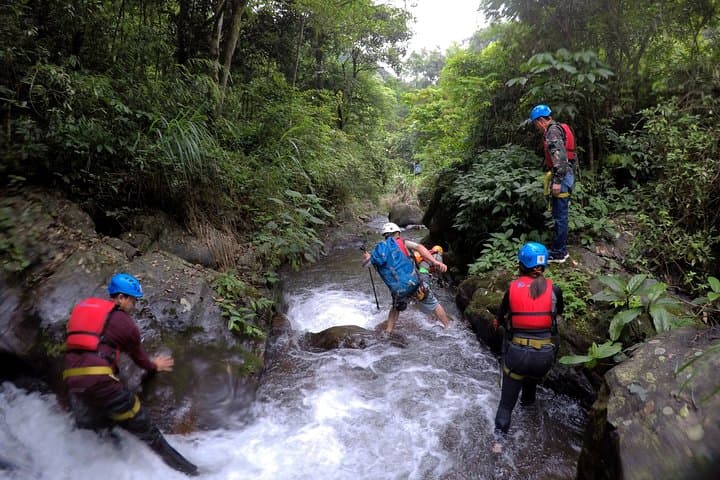 Private Canyoning in Yangshuo: Karst Gorges, Waterfalls & Cliff Jumps photo 2