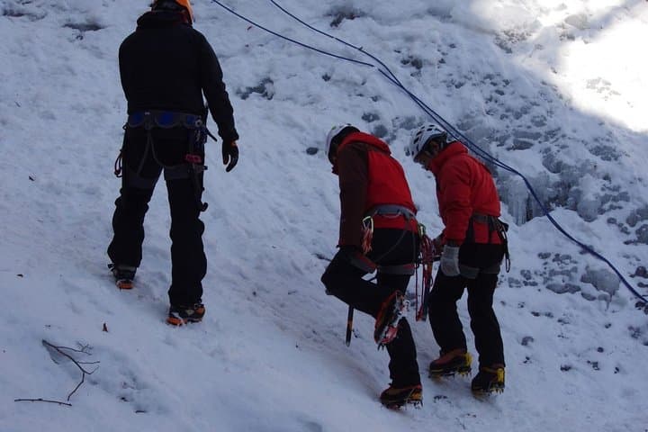 Ice Climb the 25m Kirifuri Wall: Nikko Winter Ice Climbing Near Tokyo photo 3