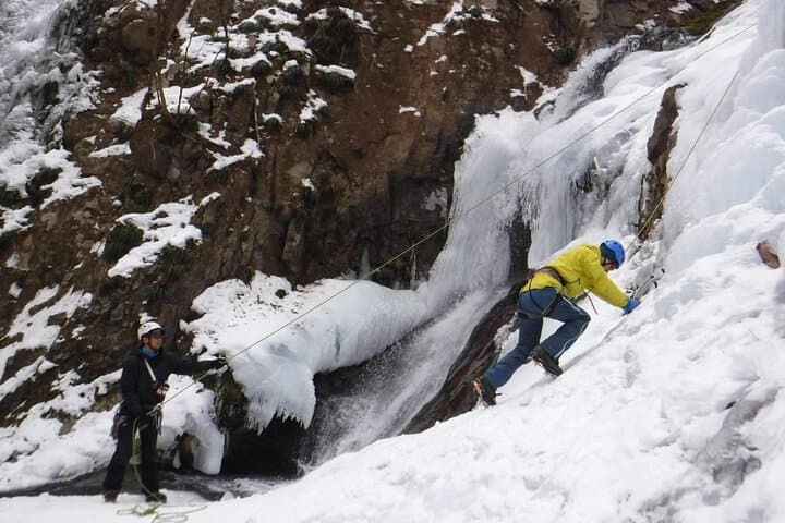 Ice Climb the 25m Kirifuri Wall: Nikko Winter Ice Climbing Near Tokyo photo 5