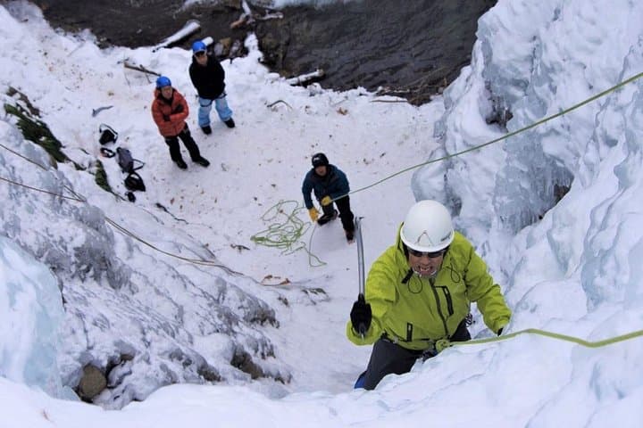 Ice Climb the 25m Kirifuri Wall: Nikko Winter Ice Climbing Near Tokyo photo 6