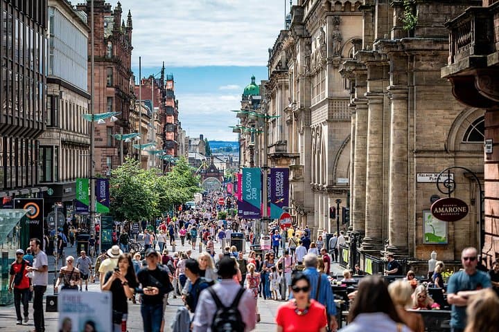 Glasgow City Highlights: Private 4-Hour Walking Tour of Central Glasgow