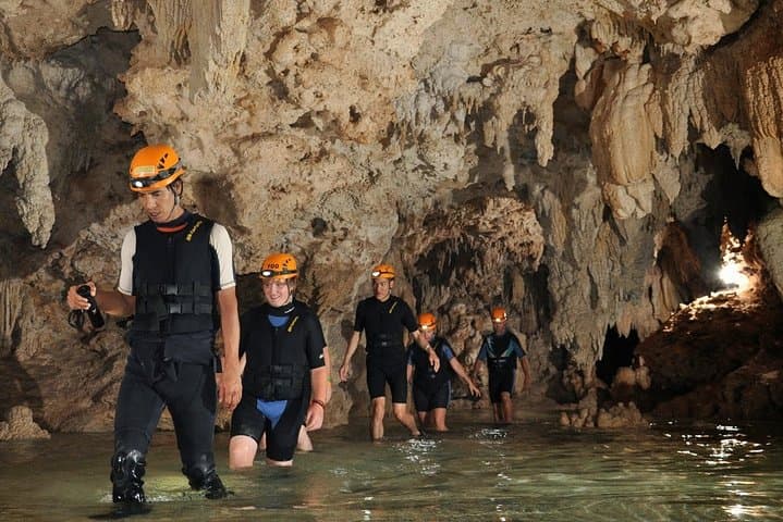 Riviera Maya Secret Underground River: Rappel, Bike & Swim Adventure