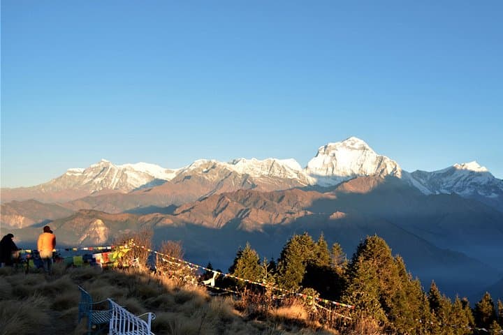 4-Day Poon Hill & Ghandruk Trek — Sunrise over Annapurna from Pokhara photo 4