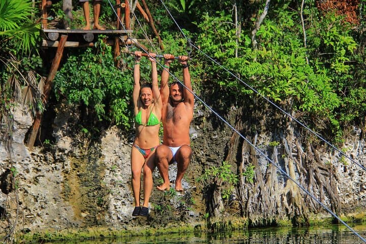 Riviera Maya Snorkeling Adventure: Yal Ku Lagoon, Aktún Cavern & Open Cenote photo 2