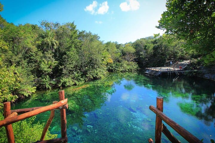 Riviera Maya Snorkeling Adventure: Yal Ku Lagoon, Aktún Cavern & Open Cenote photo 5