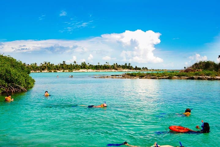 Riviera Maya Snorkeling Adventure: Yal Ku Lagoon, Aktún Cavern & Open Cenote
