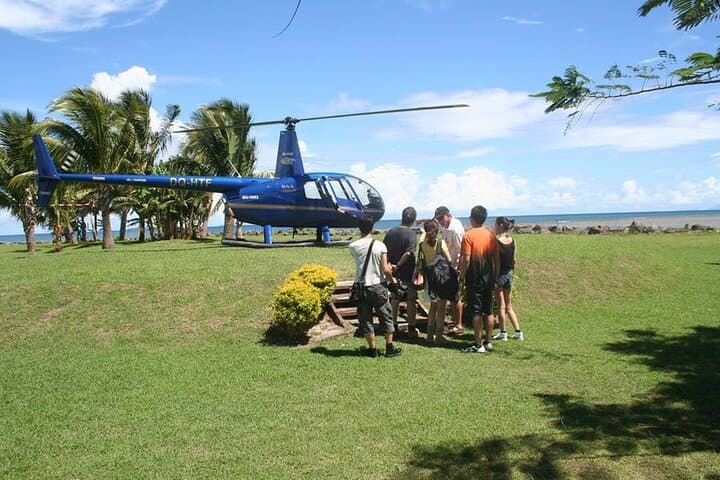 Helicopter Sunset Dinner at First Landing Beach Resort, Fiji photo 2