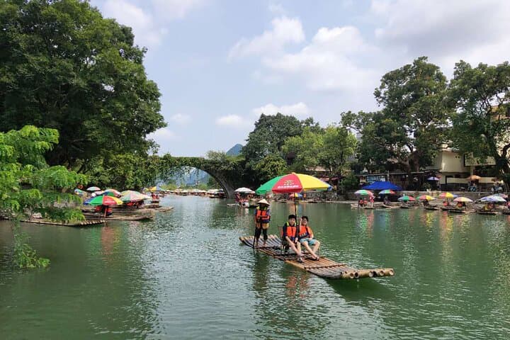 Yangshuo Bamboo Raft & Xianggong Hill: Day Trip from Longji Rice Terraces to Guilin photo 6