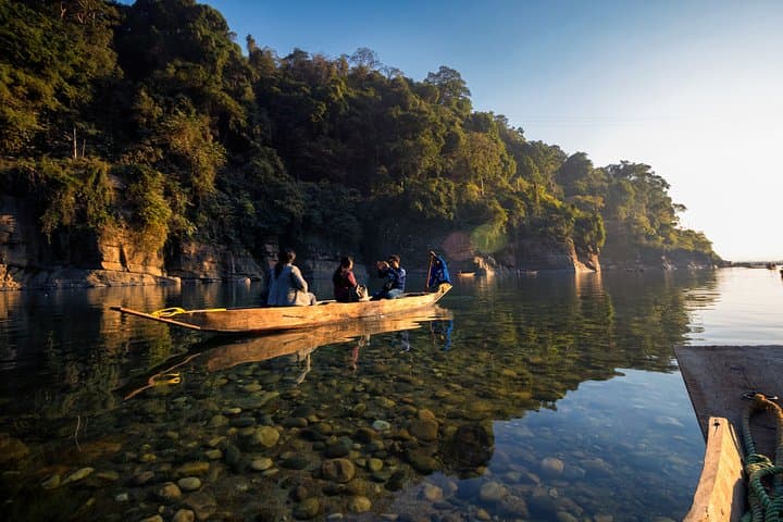 Dawki's Crystal Waters: Umngot River & Krang Suri Waterfall Day Trip from Shillong photo 4
