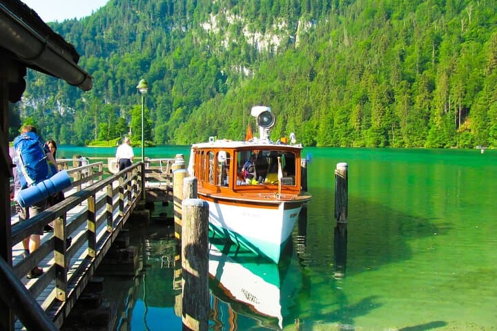 Silent Waters and Alpine Walls: Private Königssee Walking & Electric Boat Tour photo 2