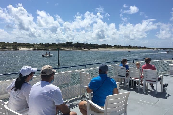 Exploring St. Augustine by Water and Land: Private Boat and Golf Cart Tour Experience photo 3
