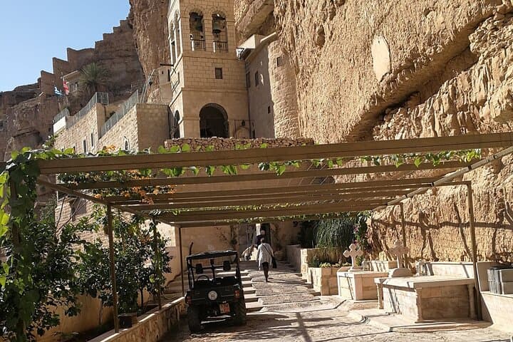 2-Day Bethlehem, Jericho & Hebron Private Tour — St. George Monastery, Herodion and Banksy Wall photo 5