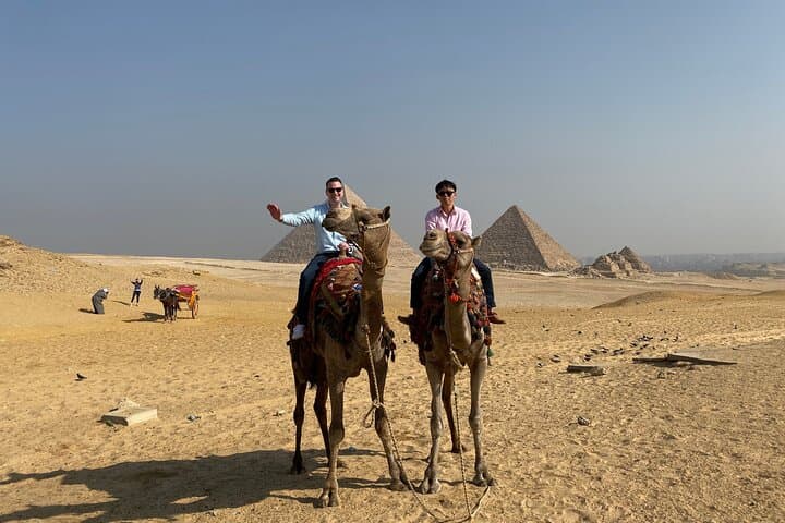 Half-Day Private Giza Pyramids Tour with Camel Ride and Traditional Lunch photo 3