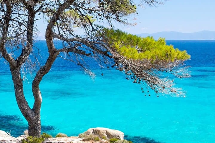 Hidden Chalkidiki Beaches Private Tour from Thessaloniki