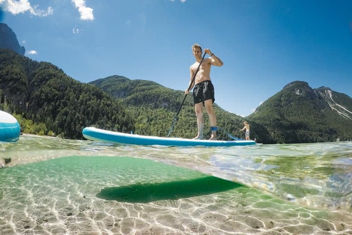Half-Day SUP on Lake Predil: Paddle the Julian Alps' Mountain Lake photo 4