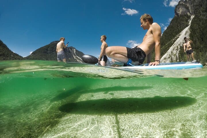 Half-Day SUP on Lake Predil: Paddle the Julian Alps' Mountain Lake photo 3