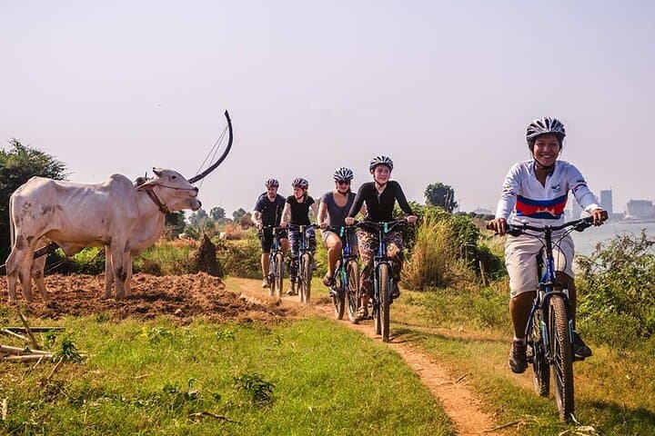 Silk Island (Koh Dach) Half-Day Biking Tour from Phnom Penh photo 4