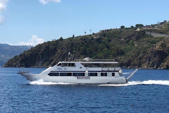 Aeolian Islands Day Cruise: Vulcano, Lipari & Sciara del Fuoco from Tropea
