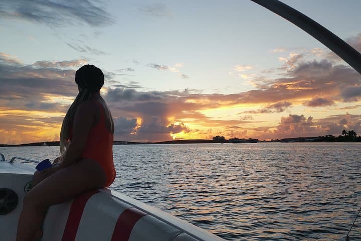 Sint Maarten Private Sunset Cruise: 90-Minute Speedboat to Baie Longue photo 2