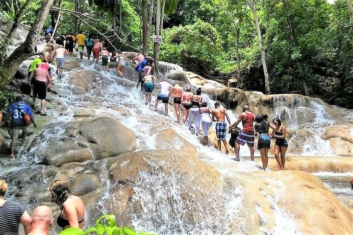 Blue Hole, Secret Falls & Dunn's River Falls: Ocho Rios Waterfall Combo