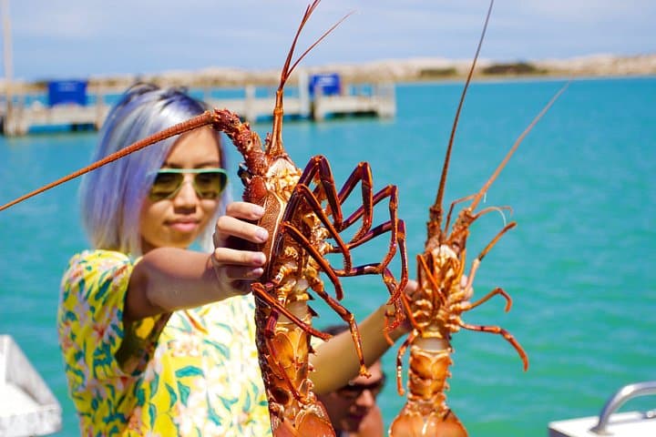 Kalbarri Rock Lobster Pot Pull Tour — Hands-On Lobster Fishing at Murchison River Mouth