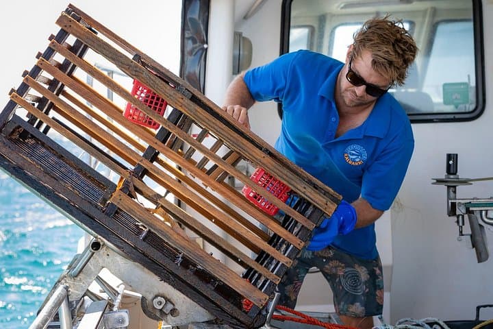 Kalbarri Rock Lobster Pot Pull Tour — Hands-On Lobster Fishing at Murchison River Mouth photo 3