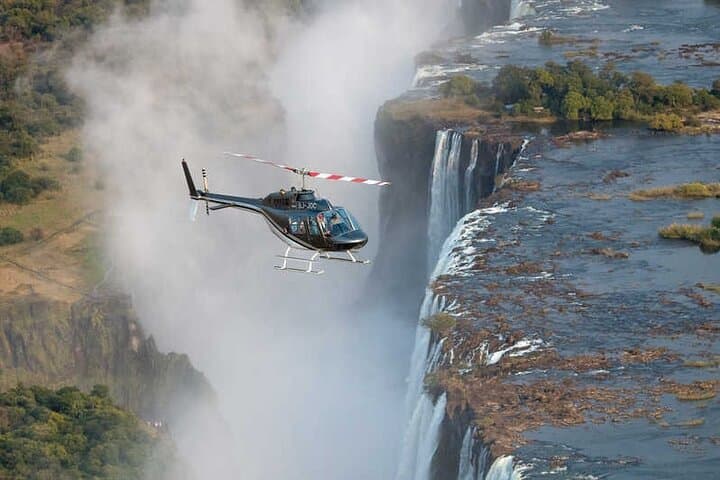 Flight of Angels: Helicopter Over Victoria Falls (Mosi oa Tunya) photo 2