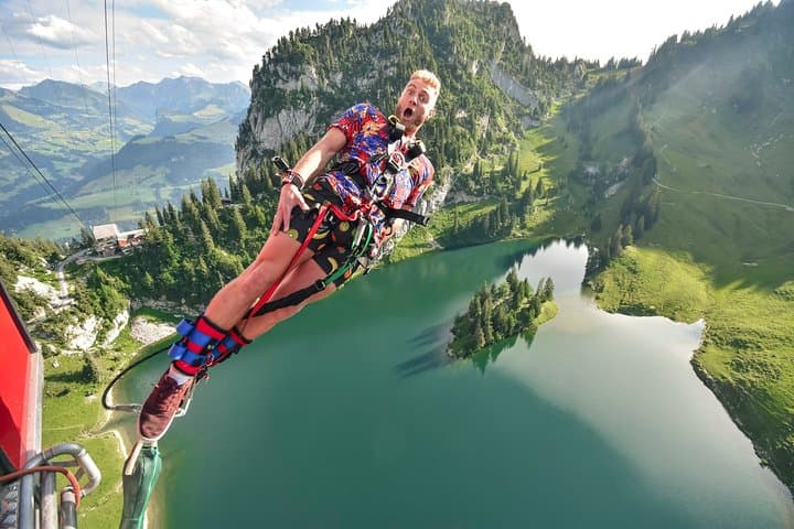Leap Into the Alps: Stockhorn Gondola Bungy Near Interlaken photo 5