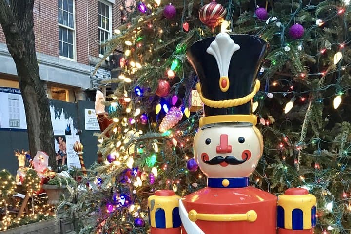 Private New York Christmas Tour with Driver and Guide — Holiday Lights, Windows and Markets photo 1