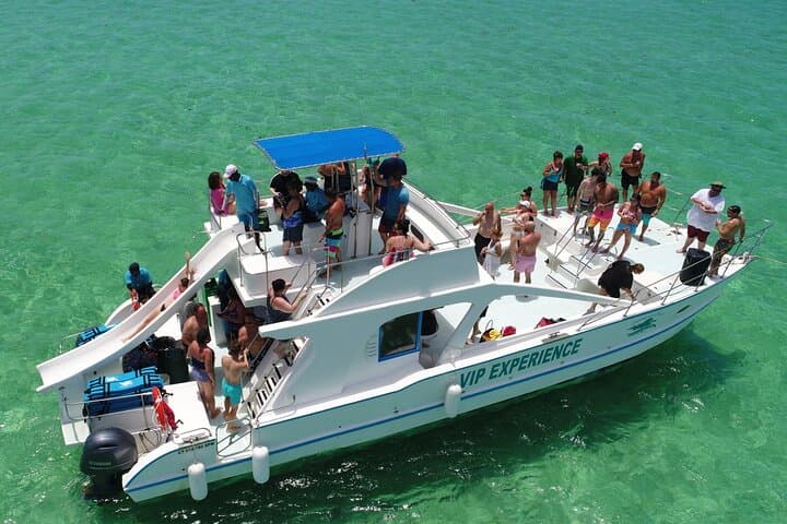 Punta Cana Luxury Sunset Party Boat: Snorkel, Natural Pool & Open Bar photo 2