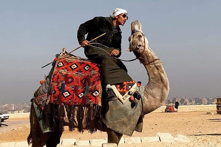 Camel Ride at Giza Pyramids: Private 4‑Hour Tour of Khufu, Khafre, Menkaure & Sphinx photo 2