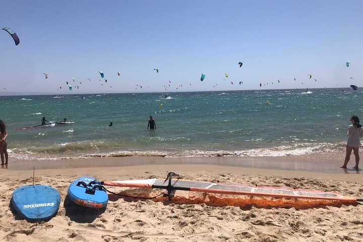 Beginner Windsurfing on the Costa del Sol: Dynamic Day 1 Near Marbella & Estepona photo 6