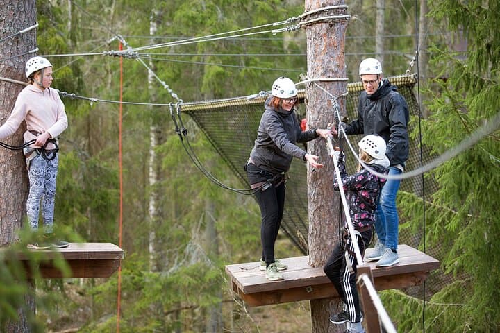 Fjällnora Adventure Park — Treetop Course Near Uppsala photo 5