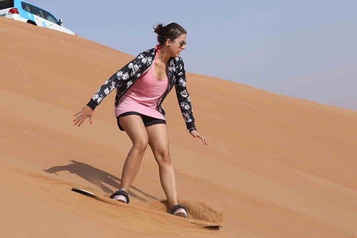 Morning Dubai Desert Safari: Dune Bashing, Sandboarding & Camel Riding photo 4