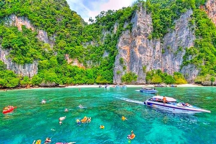 Phi Phi, Maya Bay & Khai Island Speedboat Day Trip from Phuket