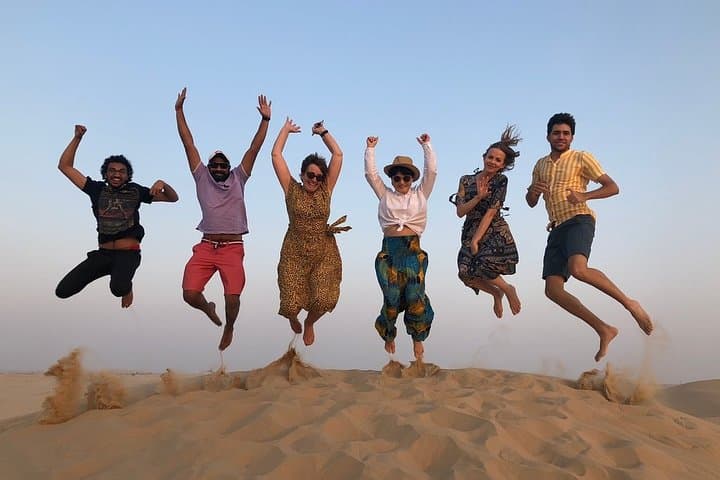 Abu Dhabi Desert Safari with BBQ Dinner, Dune Bashing & Camel Ride photo 4