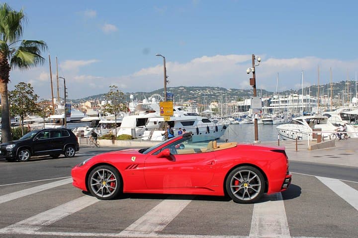Cannes Ferrari Convertible Tour — Private 35-Minute Drive on La Croisette photo 4
