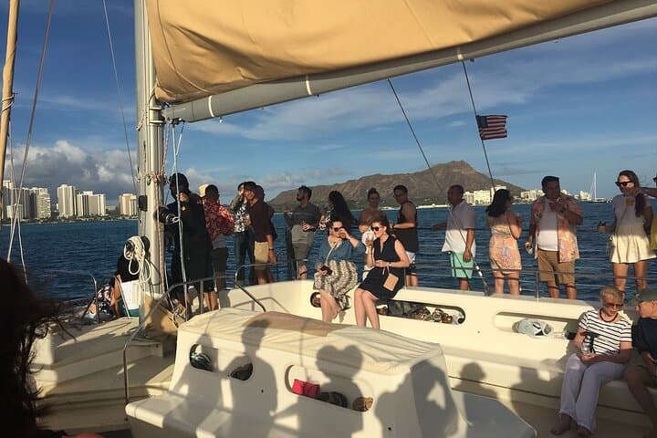 Waikiki Sunset Cocktail Sail: Open-Bar Evening Cruise from Honolulu photo 5