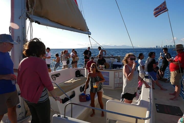 Waikiki Sunset Cocktail Sail: Open-Bar Evening Cruise from Honolulu photo 6