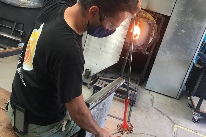 Make Your Own Glass Flower: Intro Glassblowing Workshop in Sedona photo 5