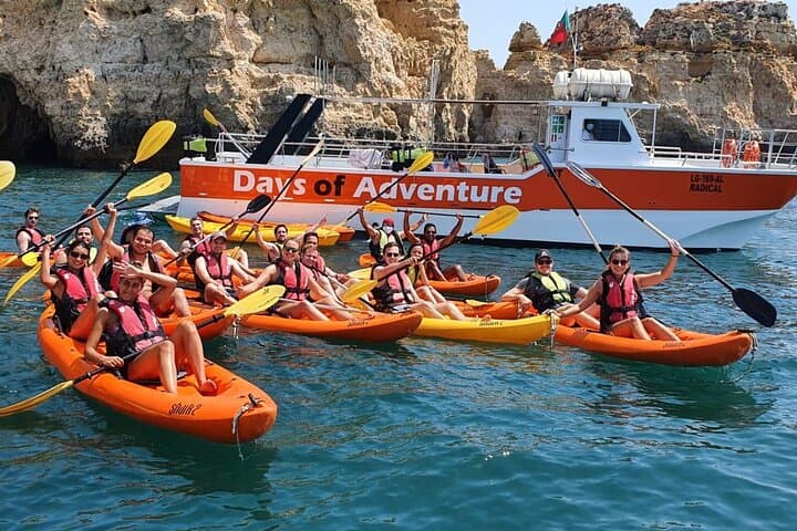 Ponta da Piedade Kayak & Catamaran Tour from Lagos — Caves, Cliffs & Swimming photo 3
