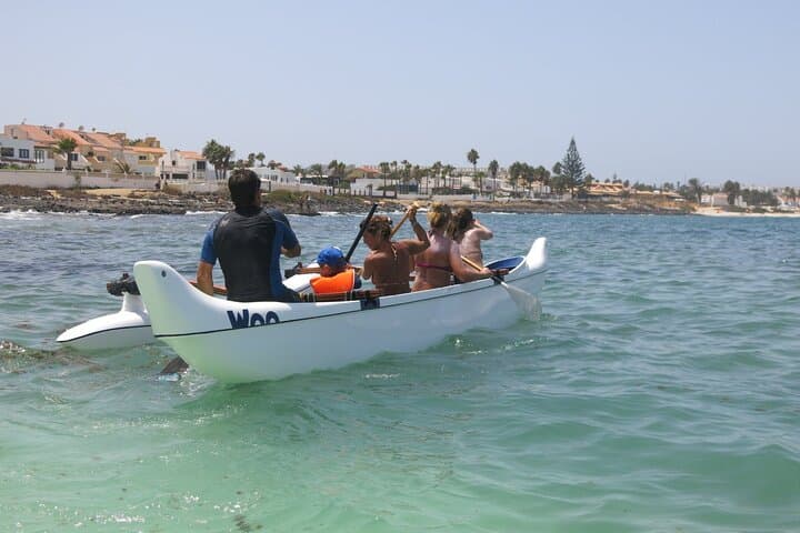 Hawaiian Canoe to Lobos Island — Corralejo Pirogue, Snorkel & Culture photo 2