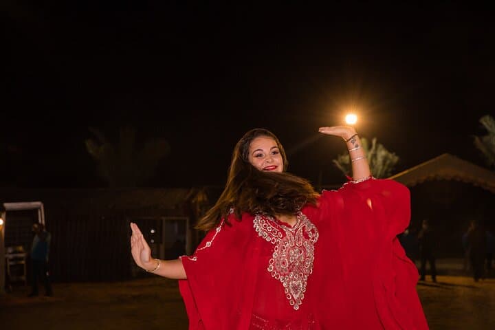 Dubai Sunset Camel Trekking and BBQ Dinner: Evening Desert Camp Experience photo 5