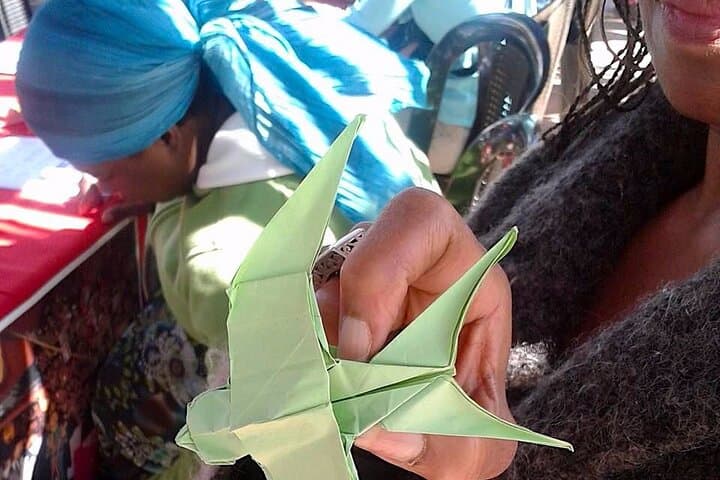 Hands-On African Origami & Earrings Workshop in Langa, Cape Town photo 4