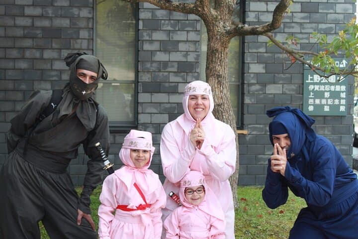 Full-Day Private Ninja Experience in Iga: Museum, Ninja House & Castle Walk
