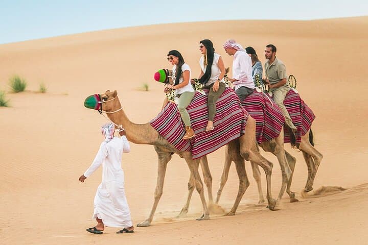 Sunset Dune Bashing in Dubai’s Lehbab Desert — BBQ, Camel Ride & Cultural Shows photo 2