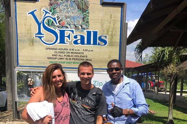 Day Trip to YS Falls from Montego Bay: River Pools, Tractor Ride & Zipline