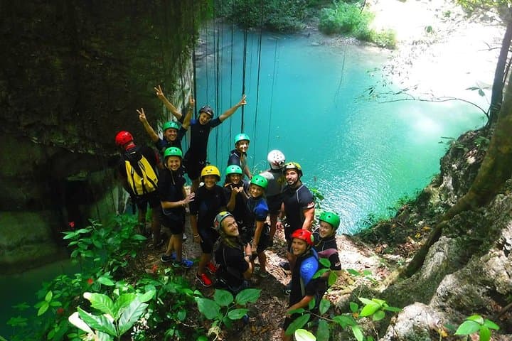 Canyoning at The Magic Mushroom: Cabarete's Rappels, Jumps & Blue Pools photo 3